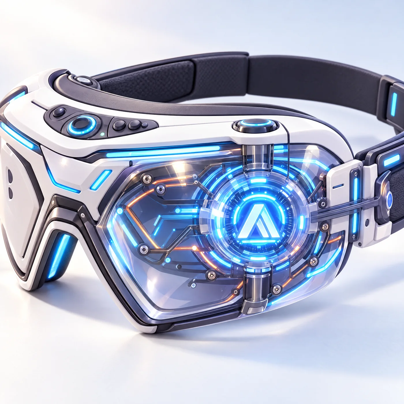 The visor: colour illustration