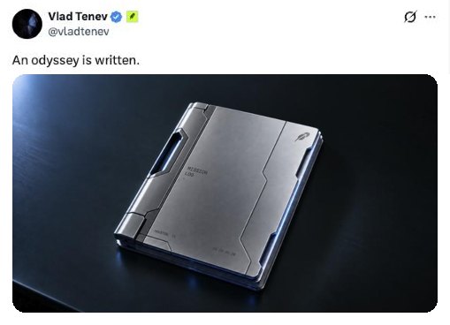 Screenshot of the post by @vladtenev, 28 Sep 2026, 3:01pm ET