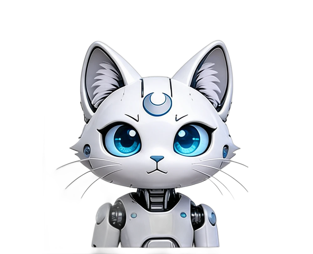 Tsuki as a white machine